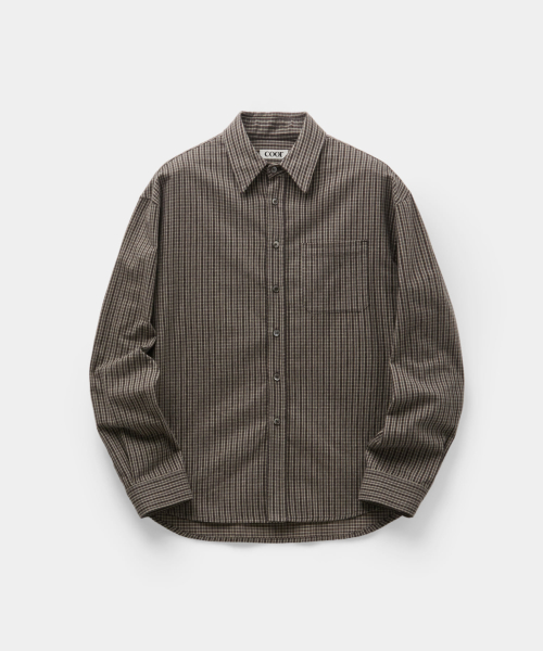 Geon Club Check Shirts (Nepeu Black)