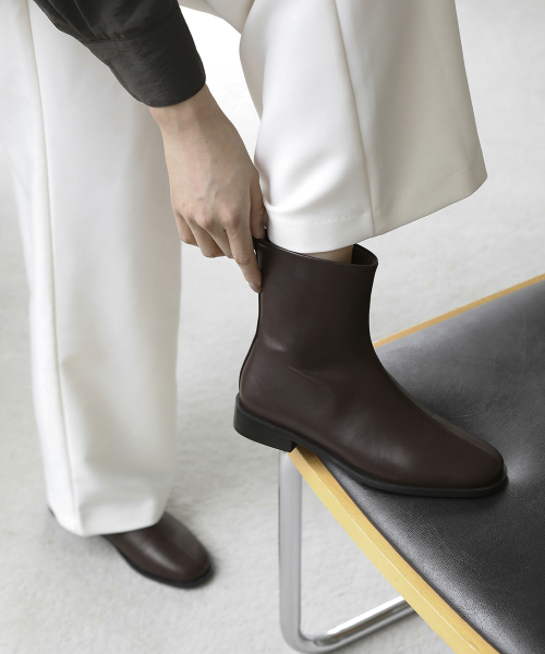 Inoa Round Ankle Boots (2.5cm)