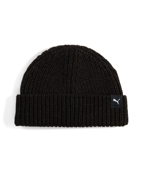 REFLECTIVE MINI FISHERMAN BEANIE - PUMA Black / 027458-01