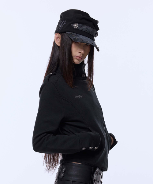 NAPOLEON STRAP SOFT CAP_BLACK