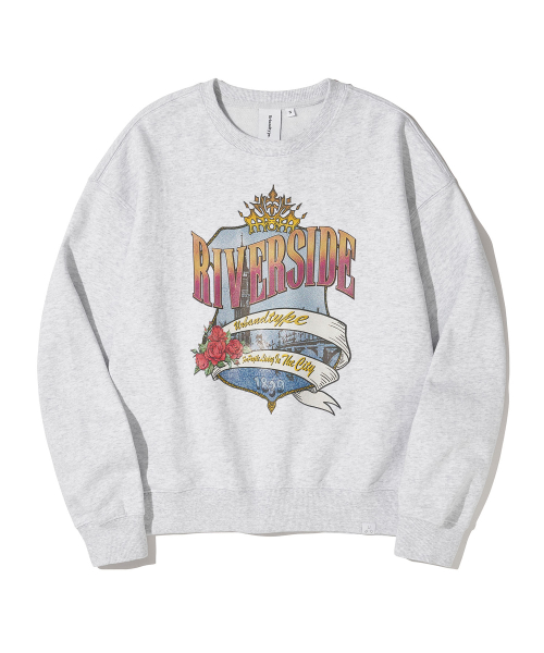 Riverside City Sweatshirt_Light Gray