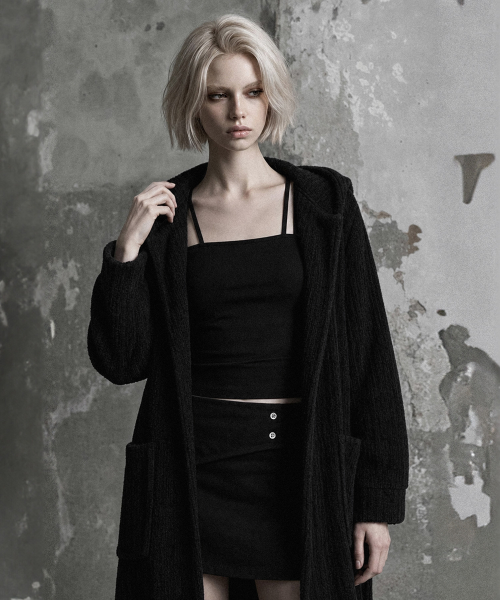 AFTERGLOW ROBE BLACK