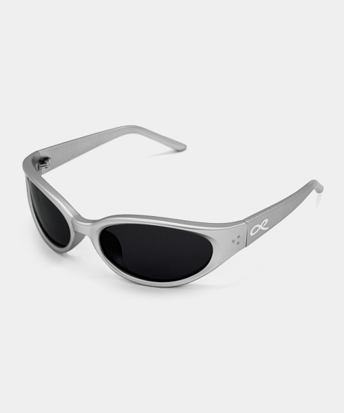 SONIQ B3 MATTE SILVER / BLACK_선글라스