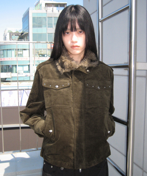 EPAULETTE FIELD JACKET - KHAKI