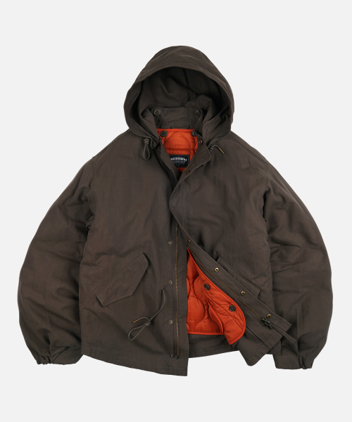 OSCAR FISHTAIL JACKET 003 _ BROWN