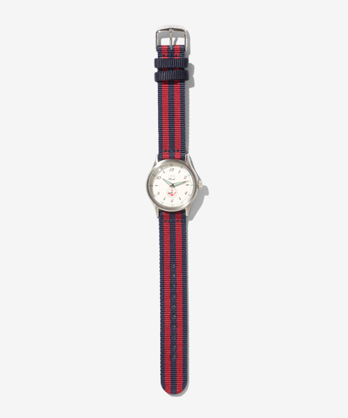 (U) 노아 X 타이맥스 MK1 앵커 워치 네이비 레드 NOAH x TIMEX MK1 ANCHOR WATCH