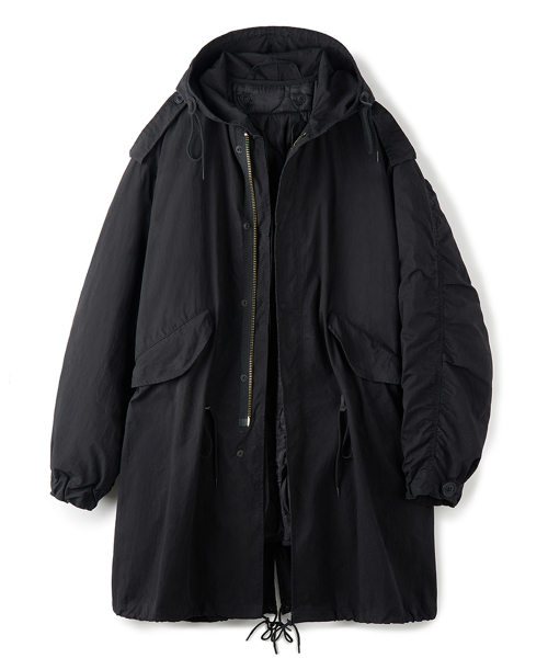 M-48 Liner Fishtail Parka Black