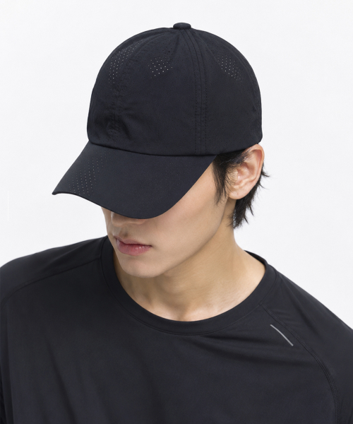 나일론 러닝 메쉬 볼캡 스포츠 [블랙]