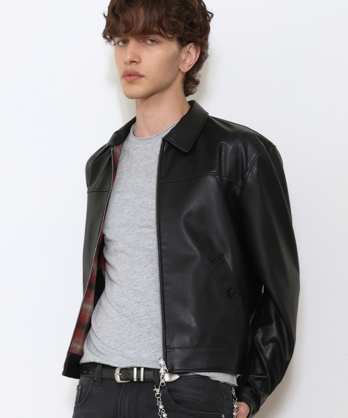 DOFFJASON - Leather & Biker Jackets | Shop Online | MUSINSA