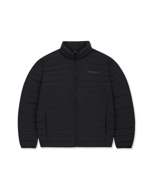 남성 픽시버 튜브 다운 경량패딩 (BLACK) — Main product photo
