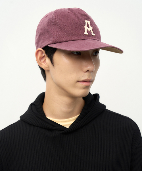 파티나 심볼 메이저 캡 버건디