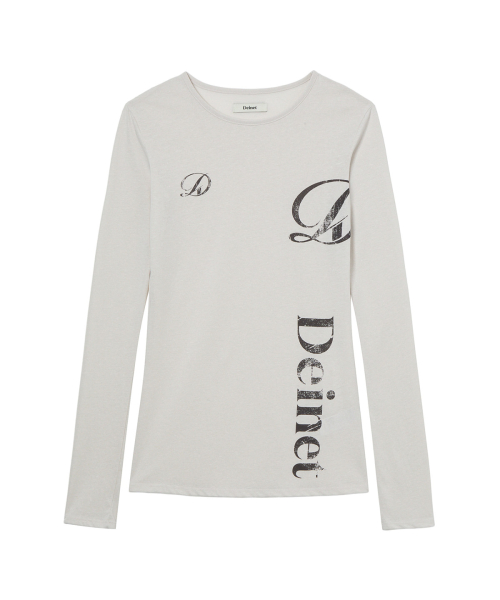 SYMBOL POINT SLEEVE IN ASH BEIGE