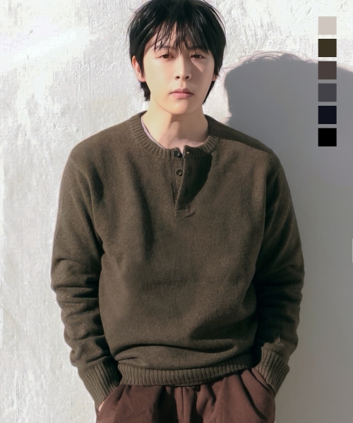 아르보 헨리넥 니트 6colors — Main product photo