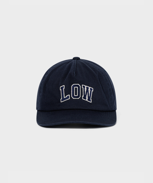 LOW WASHED BALL CAP_NAVY [LC267HA06NV]