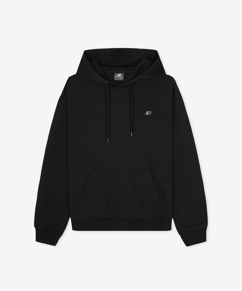 NBN0G41803 / UNI 에센셜 클래식 후드티 (BLACK)