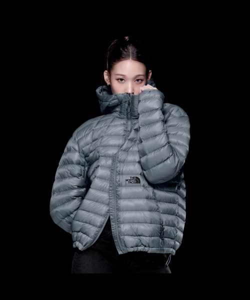 NJ1DS51K Calix LT Down Jacket (RDS) STEEL GRAY — Main product photo