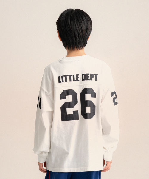 넘버링 티셔츠 White