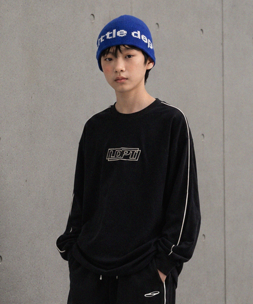 더블 포인트 티셔츠 Black