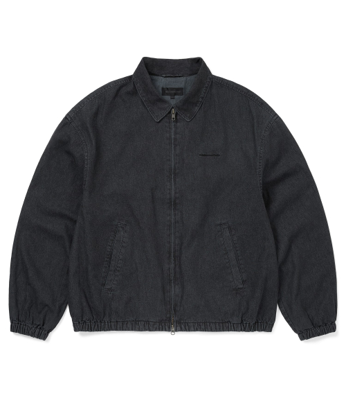 Denim Blouson Jacket Navy