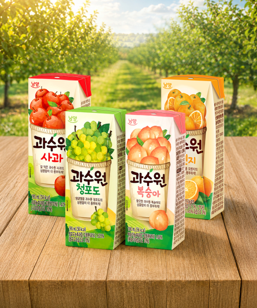 남양유업 [24개] 과수원 190ml (사과/복숭아/청포도/오렌지) 중 택1