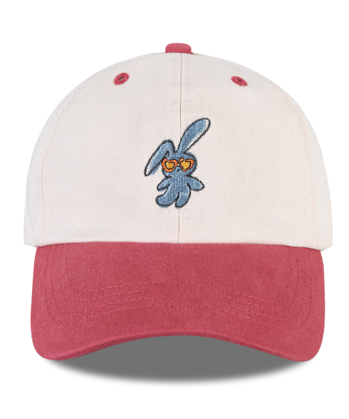 비치 버니 투톤 볼캡-핑크(Beach Bunny two-tone Ball Cap)