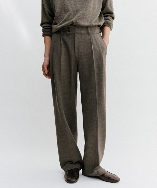 [AW] Santiago Slacks (Khaki Brown)