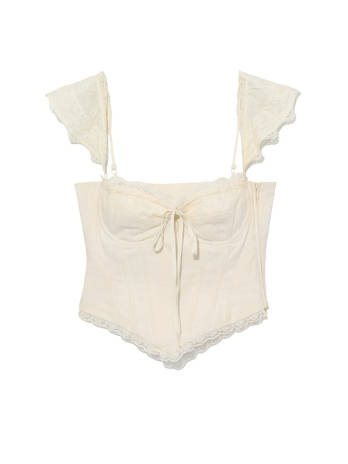 POWDER CORSET TOP (ECRU)