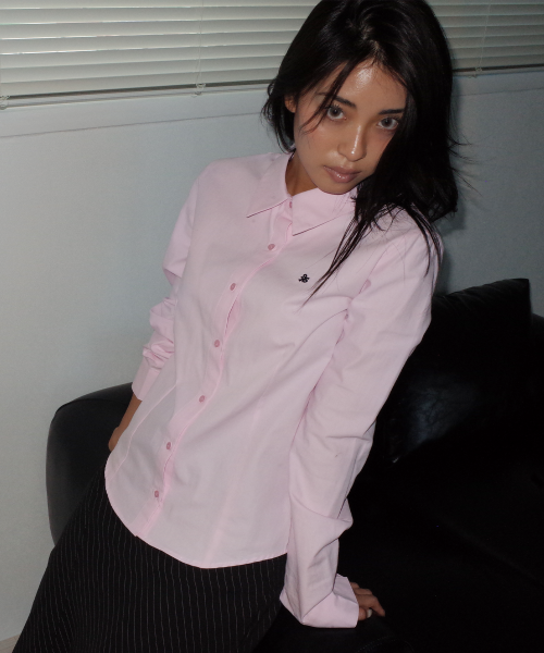 CKS Standard Slim Fit Shirts Pink