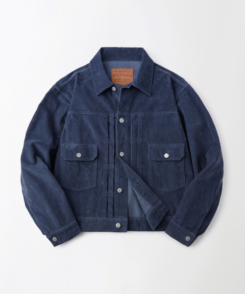 CORDUROY 2ND JACKET_WASHED NAVY