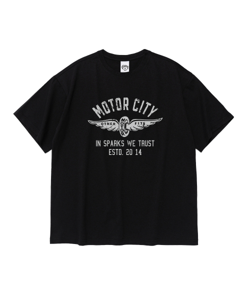 Vintage Motor City Graphic Dri-FIT Short-Sleeve T-Shirt (Black)
