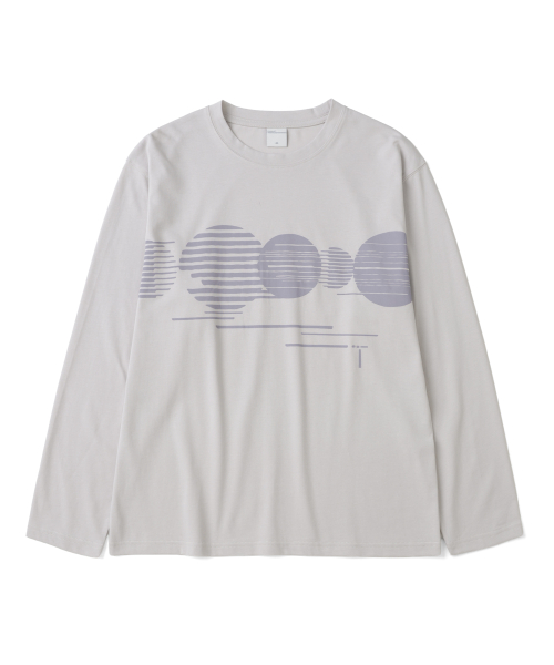 TCM hum long sleeve (light grey)