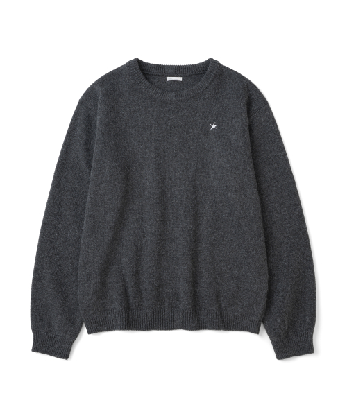 TCM starfish mini logo multi knit (charcoal)