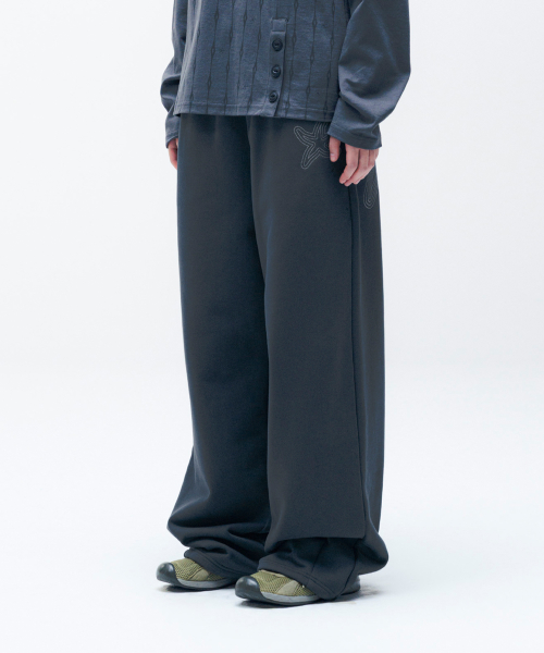 TCM layered sweatpants (navy)