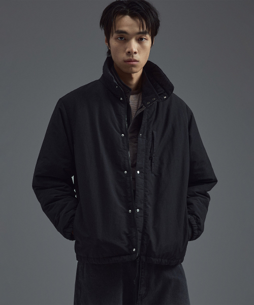일꼬르소 TORAY 프리마로프트 유틸리티 자켓 블랙