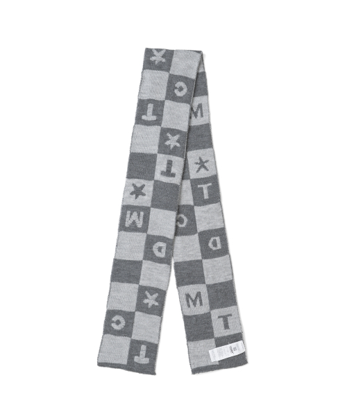 TCM tcdmt checker board muffler (melange grey)