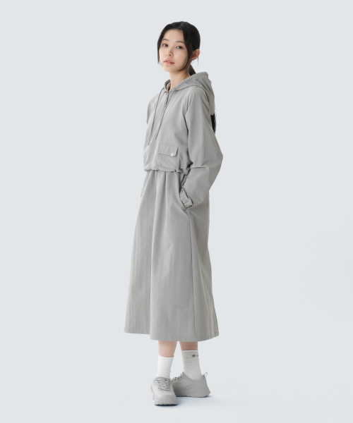 캠프 드라이 원피스 (S26FWFOP61) Fog Gray