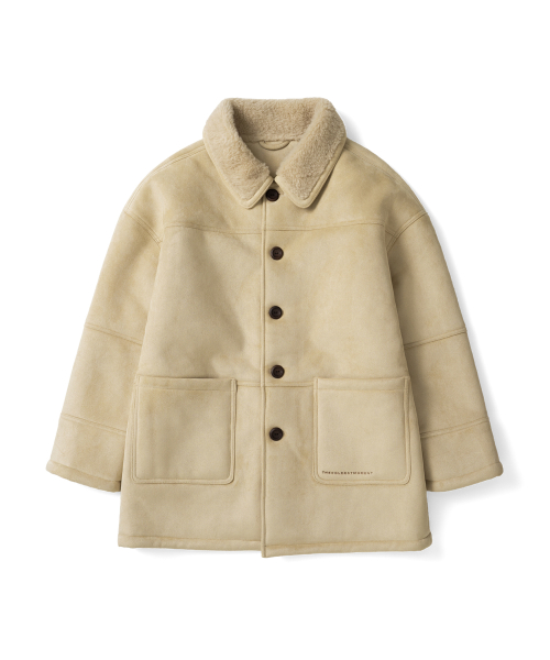 TCM half shearling coat (beige)