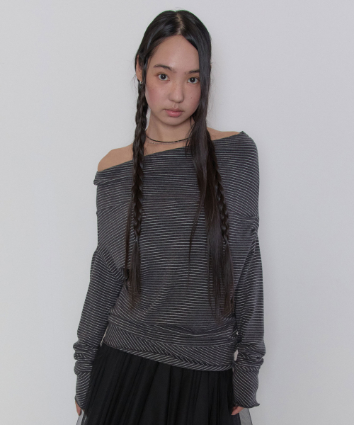 Multi Way Off Shoulder Top [Black]