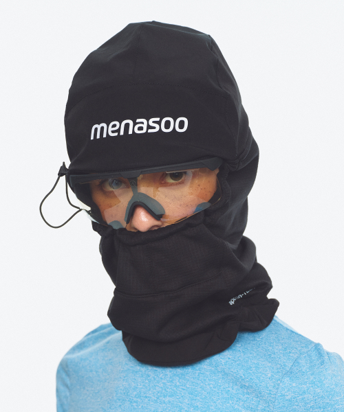 Fleece Lined Balaclava Neck Warmer_Black