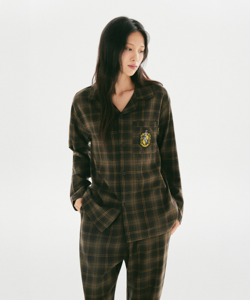 HARRY POTTER Flannel Pajamas (Yellow)_SPPPG4TU02