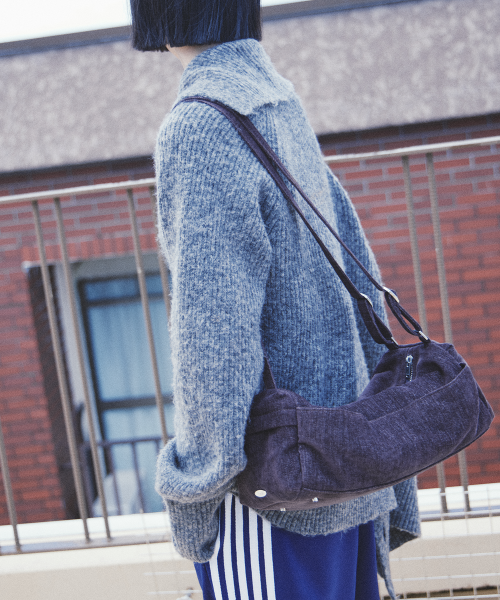 2Way Cross Pocket Bag (Purple)