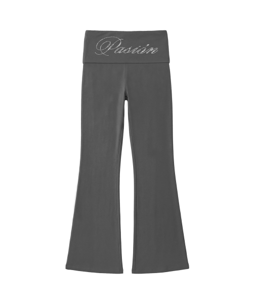 Slim Crystal Glam Pants_Pink