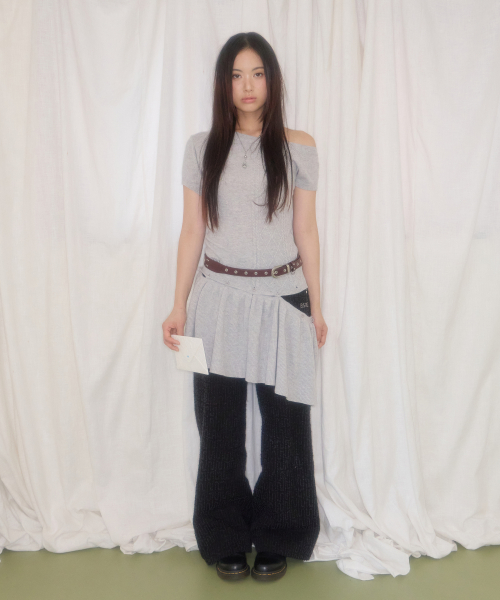 DREAM TWO WAY DRESS / GRAY