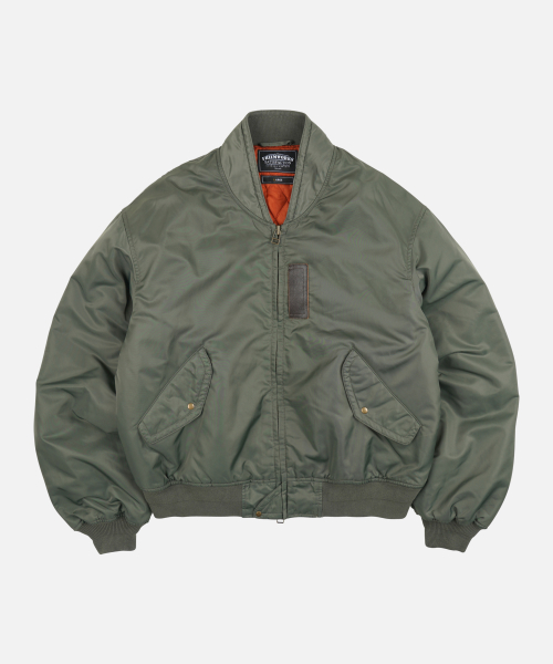 NYLON FLIGHT JACKET _ OLIVE