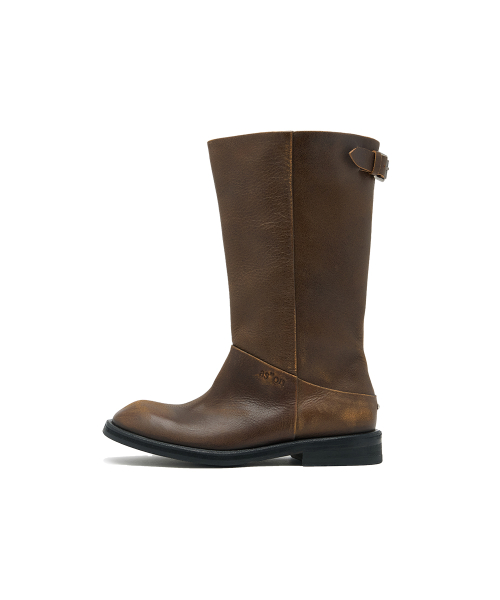 [ASON X NEGATIVETHREE] ENGINEERED BOOTS / VINTAGE BROWN