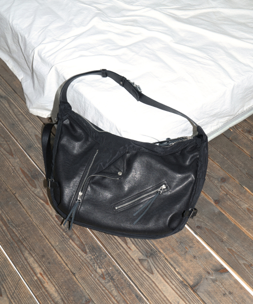 [SSRL × DOFFJASON] Rider Hobo Cross Bag / Black