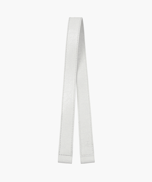 DUMPLING STRAP_off white cracked