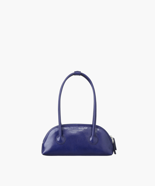 BESSETTE SHOULDER_royal blue glossy plain