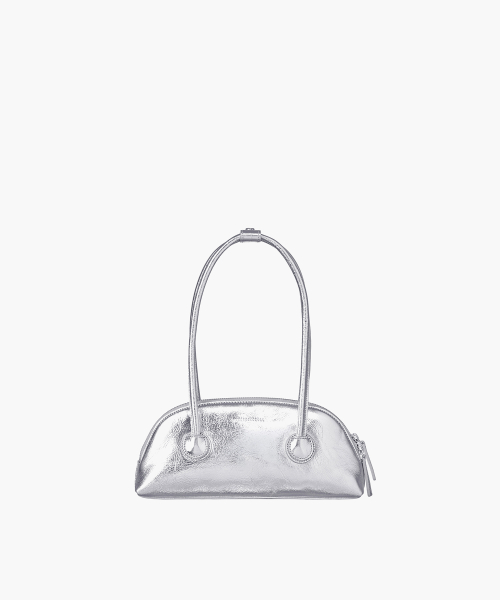 BESSETTE SHOULDER_silver crinkle