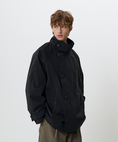 시티 트렌치 자켓 (나이트 블랙)